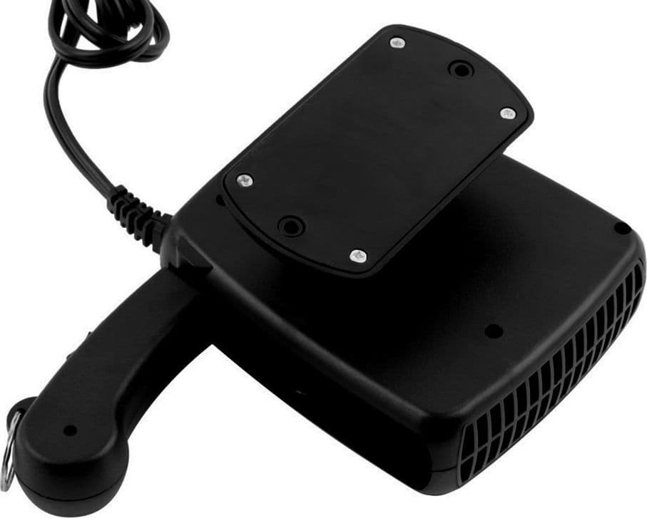 SBRINATORE RISCALDATORE SCALDINO 12V 150W TERMOVENTILATORE VENTILATORE AUTO CAR - 4