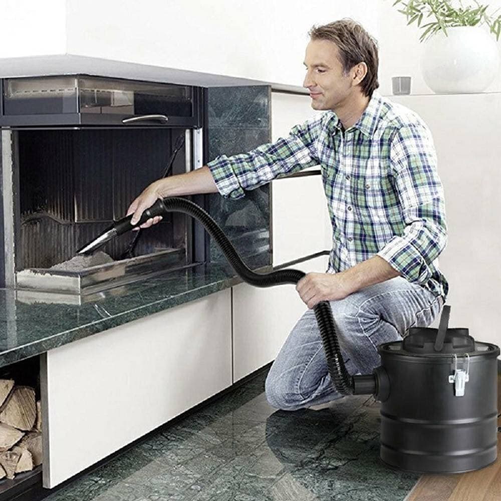 ASPIRACENERE ELETTRICO 1200W SERBATOIO CAPACITÀ 20LT ASPIRAPOLVERE CENERE 4900 - 2