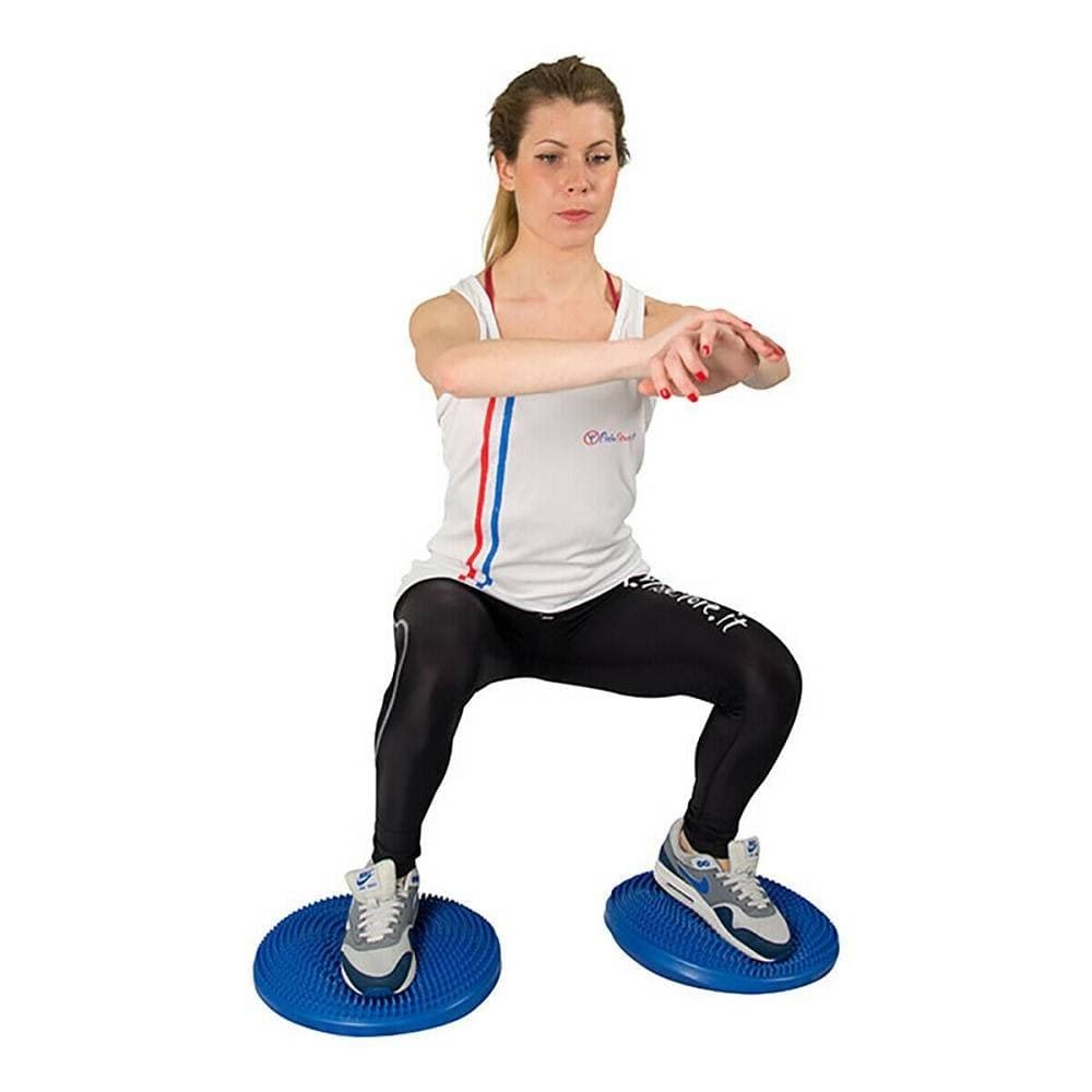 CUSCINO DI EQUILIBRIO FITNESS BILANCIA POSTURA 35 CM PILATES PROPRIOCETTIVO - 5