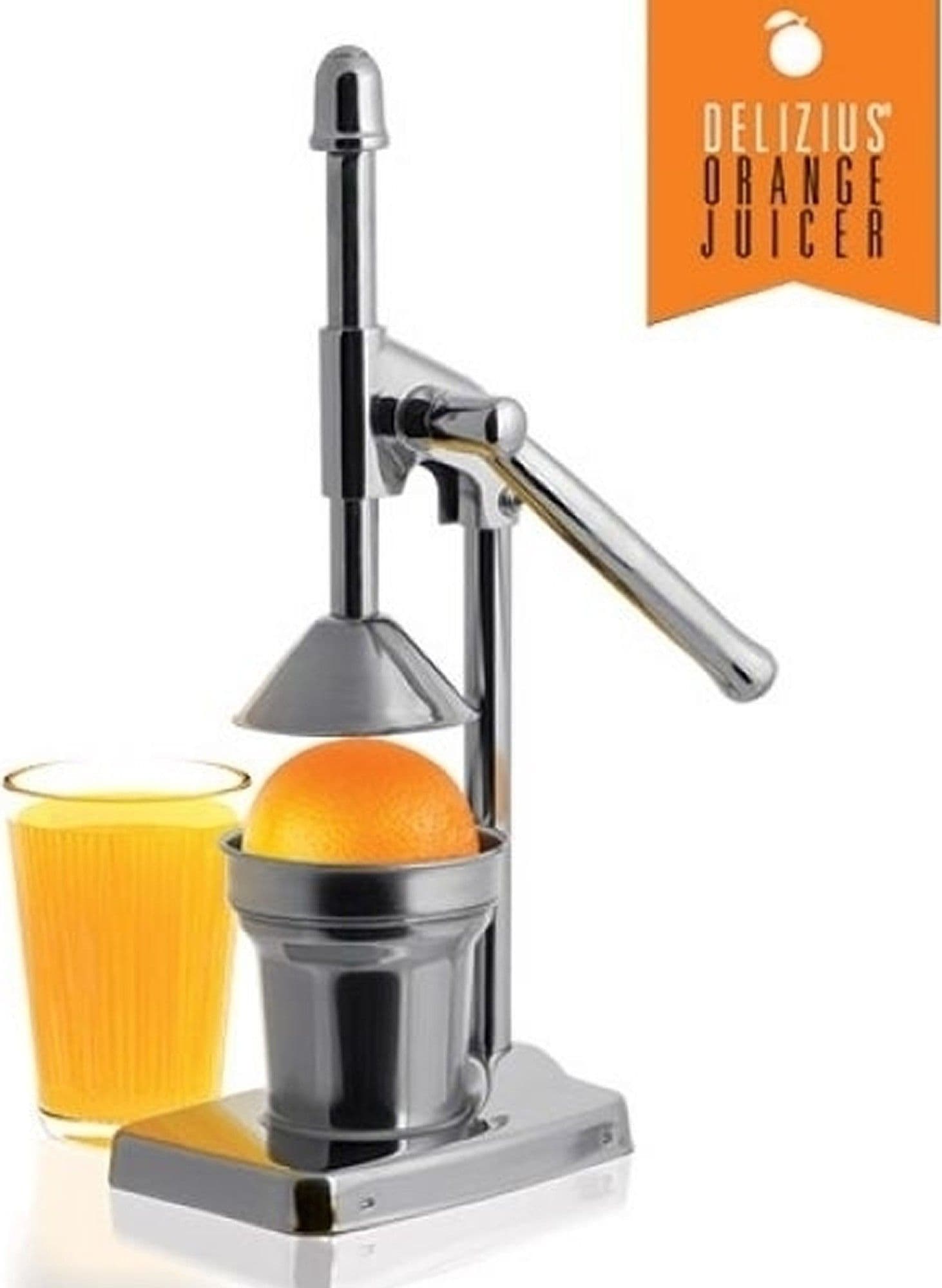 SPREMIAGRUMI MANUALE CON LEVA A PRESSIONE ACCIAO INOSSIDABILE BAR CHIOSCO - 2