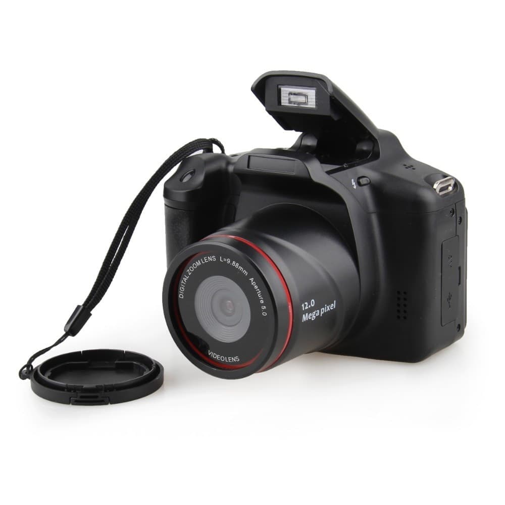 FOTOCAMERA REFLEX DIGITALE CON OBIETTIVO GRANDANGOLRE LENTE IR DISPLAY 12 MPX - 3
