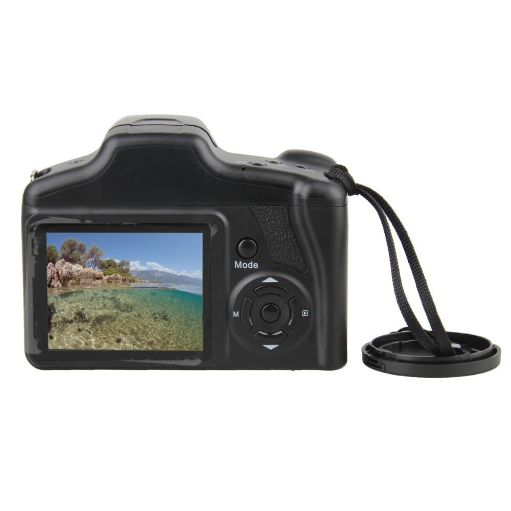 FOTOCAMERA REFLEX DIGITALE CON OBIETTIVO GRANDANGOLRE LENTE IR DISPLAY 12 MPX - 4