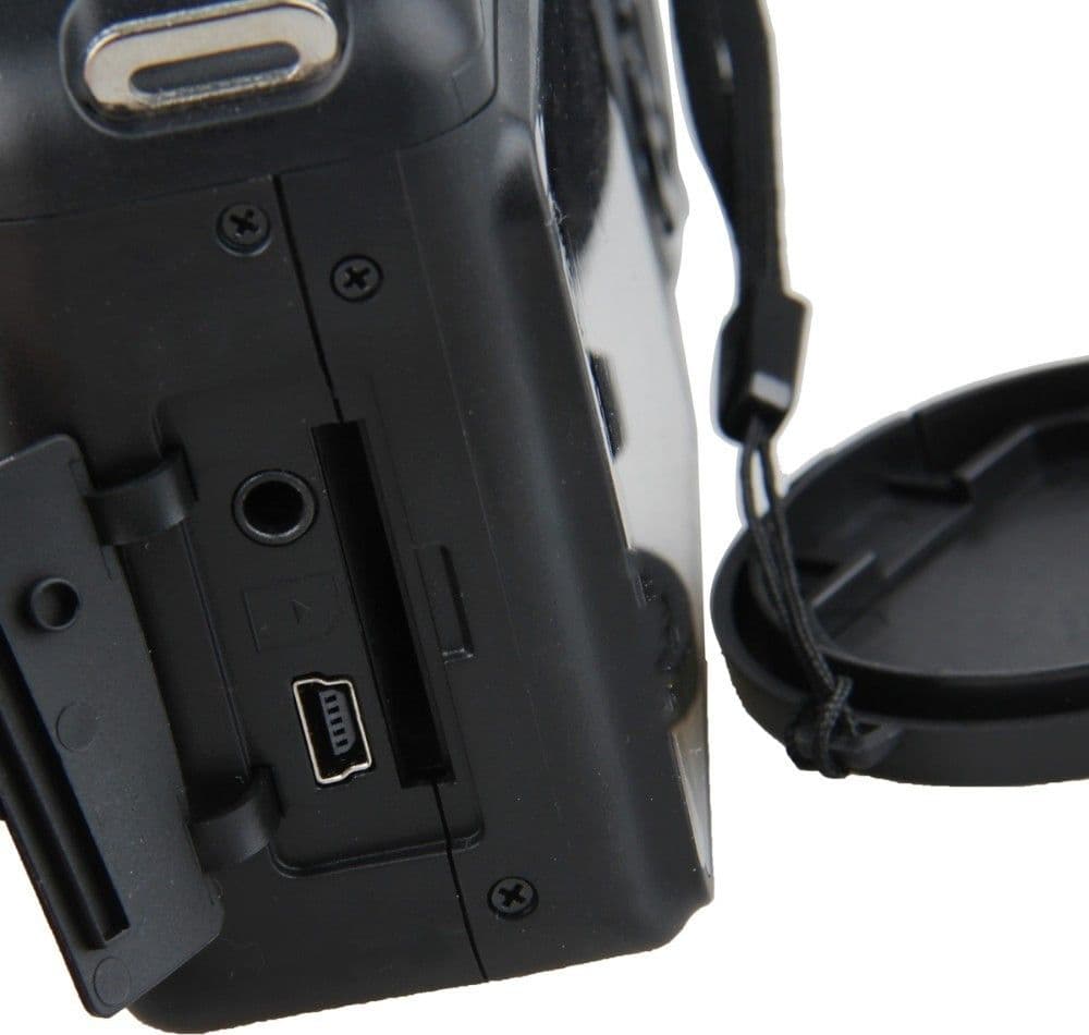 FOTOCAMERA REFLEX DIGITALE CON OBIETTIVO GRANDANGOLRE LENTE IR DISPLAY 12 MPX - 5