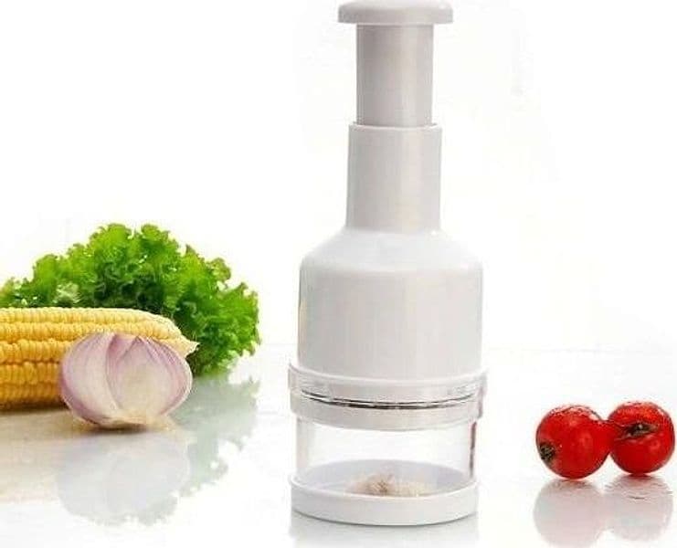 CHOPPER AFFETTATUTTO TAGLIATUTTO FRUTTA E VERDURA AFFETTATRICE TAGLIA E TRITA - 2