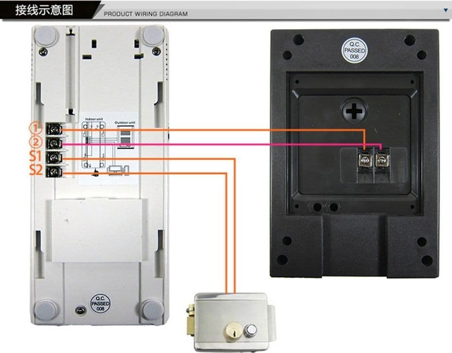 CITOFONO CORNETTA PULSANTE APRI CANCELLO PER ESTERNO ESTERNI APERTURA 220 VOLT - 3