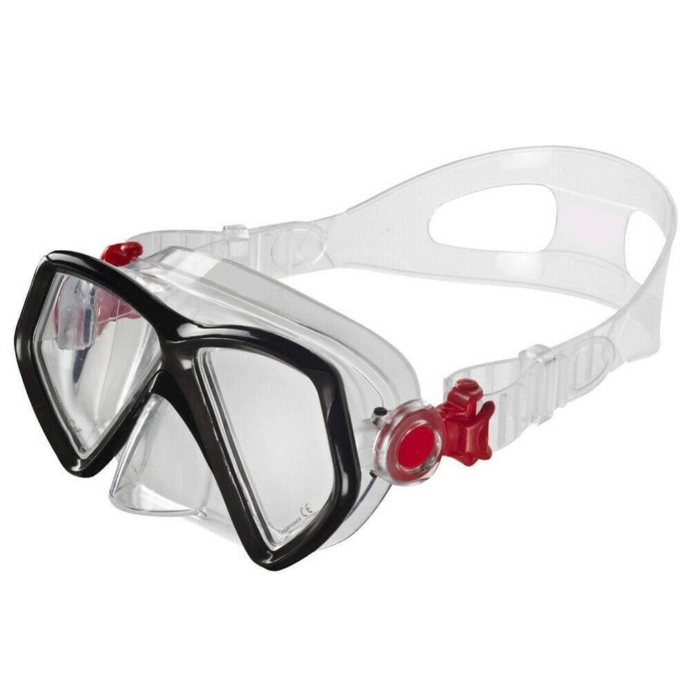 SET MASCHERA CON BOCCAIO PER IMMERSIONI SNORKELING SUB MARE PISCINA VARI COLORI - 2