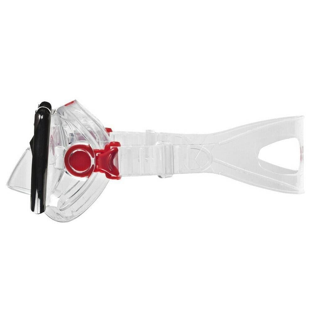 SET MASCHERA CON BOCCAIO PER IMMERSIONI SNORKELING SUB MARE PISCINA VARI COLORI - 3