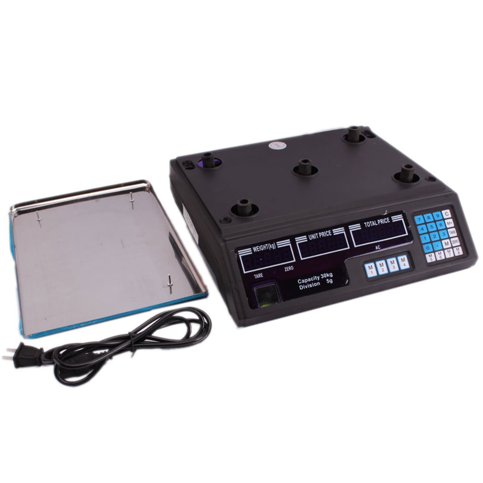 BILANCIA ELETTRONICA DIGITALE DA CUCINA ELETTRONICA 40 KG PROFESSIONALE DISPLAY - 3