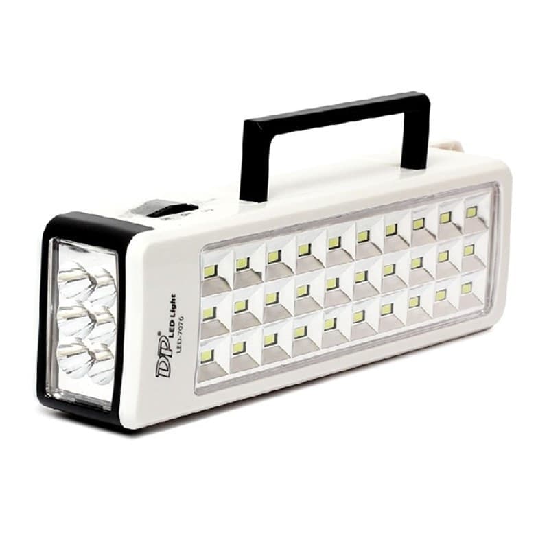 LAMPADA DI EMERGENZA 30 LED SMD + 6 RICARICABILE PER CASA AUTO CAMPER 1300 MAH - 2
