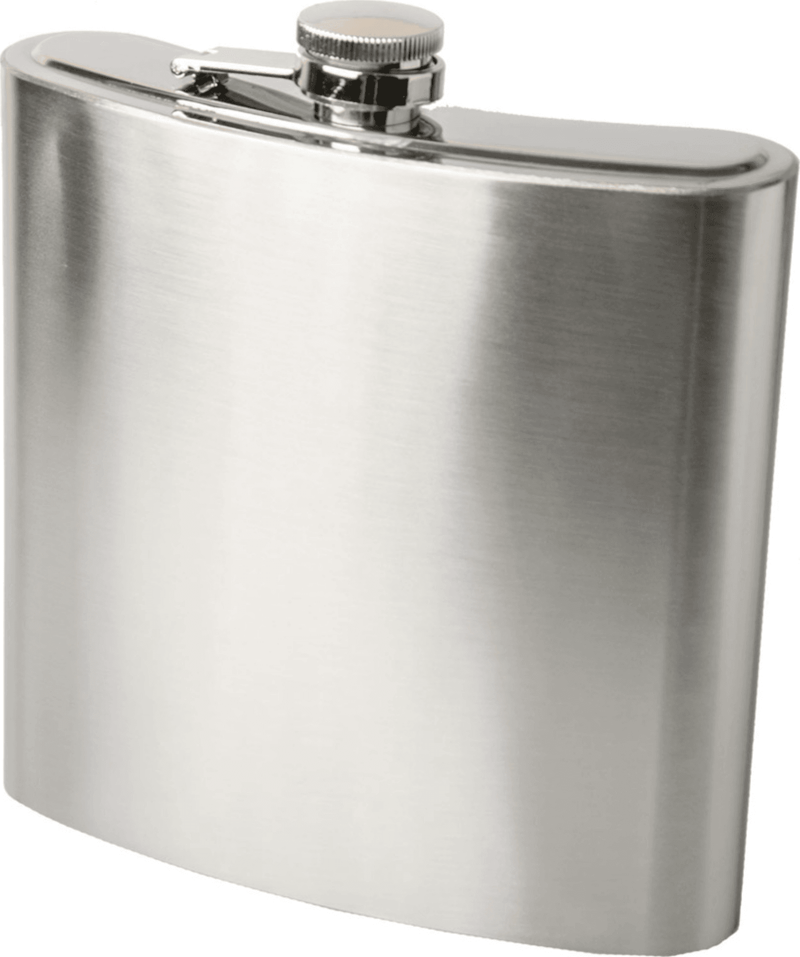 FIASCHETTA PORTALIQUORE IN METALLO XXL TASCABILE CAPACITA' 180ML ALTEZZA 18,5CM - 2