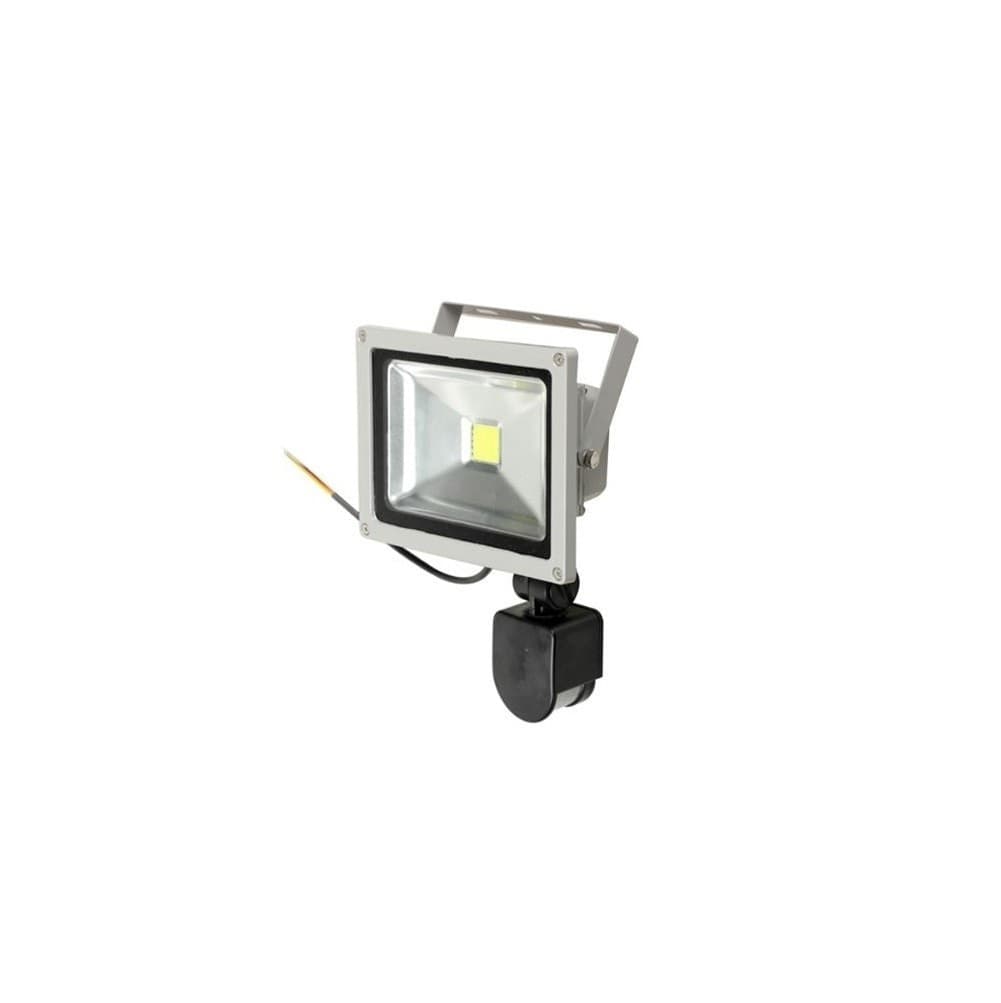 FARO DA 20W CON SENSORE DI MOVIMENTO FARETTO A LED LUCE BIANCA 220V - 4