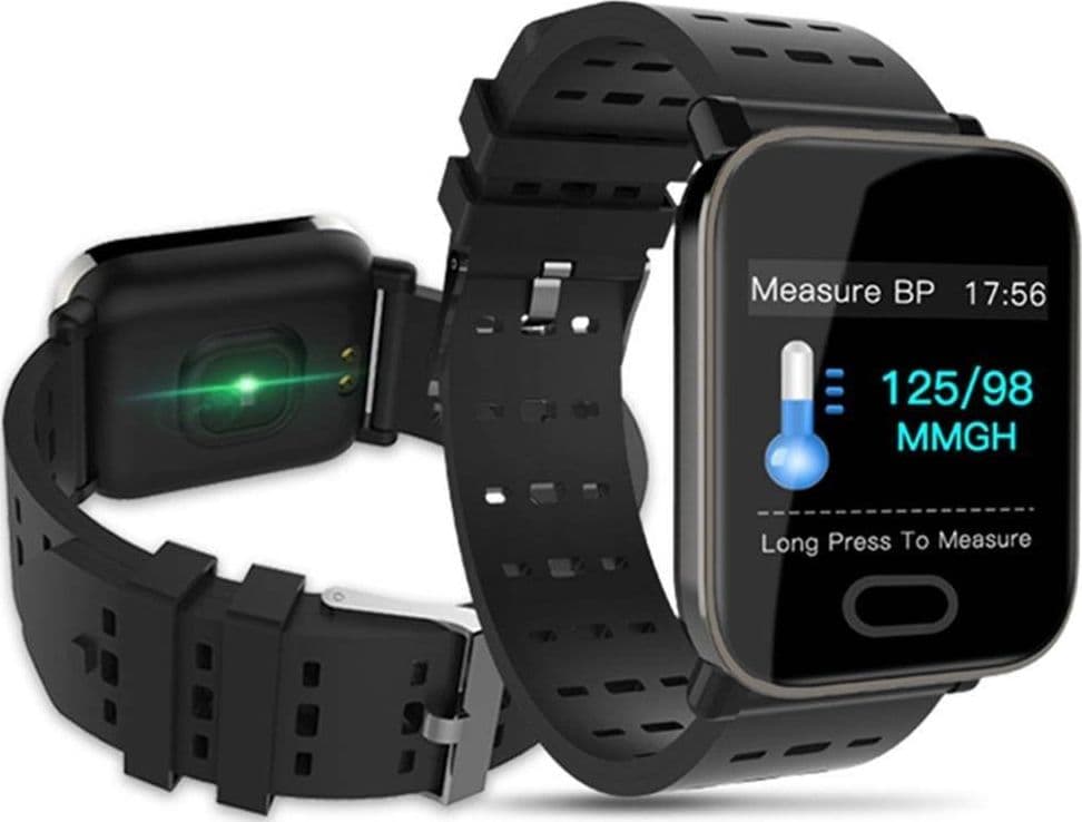 SMART WATCH A6 BRACCIALE PRESSIONE SANGUIGNA FREQUENZA CARDIACA MONITOR FITNESS - 6