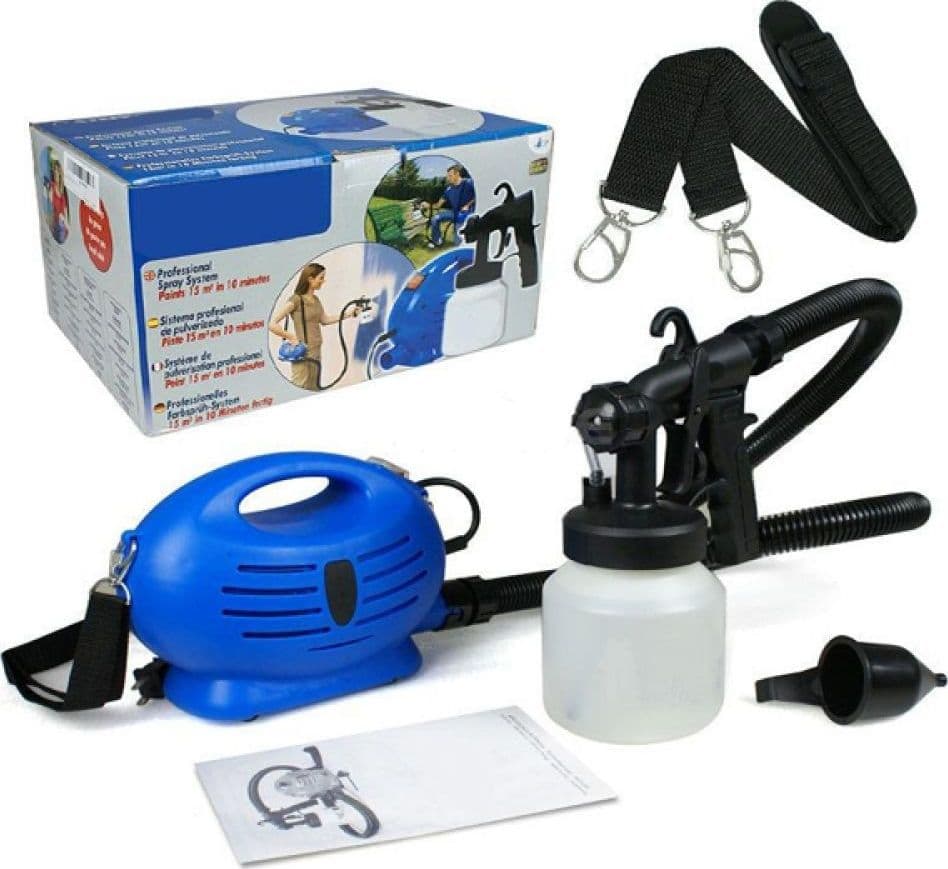 PAINT ZOOM PISTOLA A SPRUZZO PROFESSIONALE PER VERNICIARE PAINTZOOM PITTURA CASA - 4