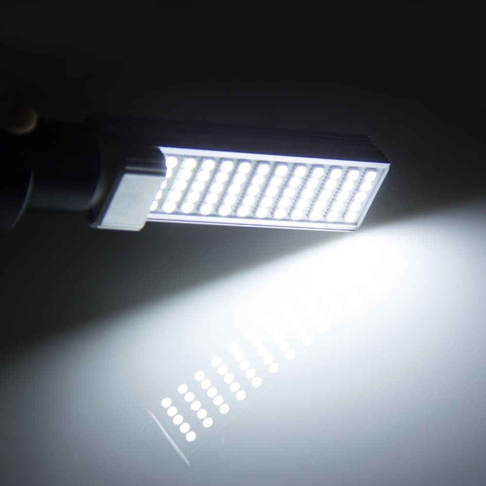 Lampadina Lampada Faretto G24 PL 15W 220V 60 Led Luce Bianco Freddo Caldo - 13