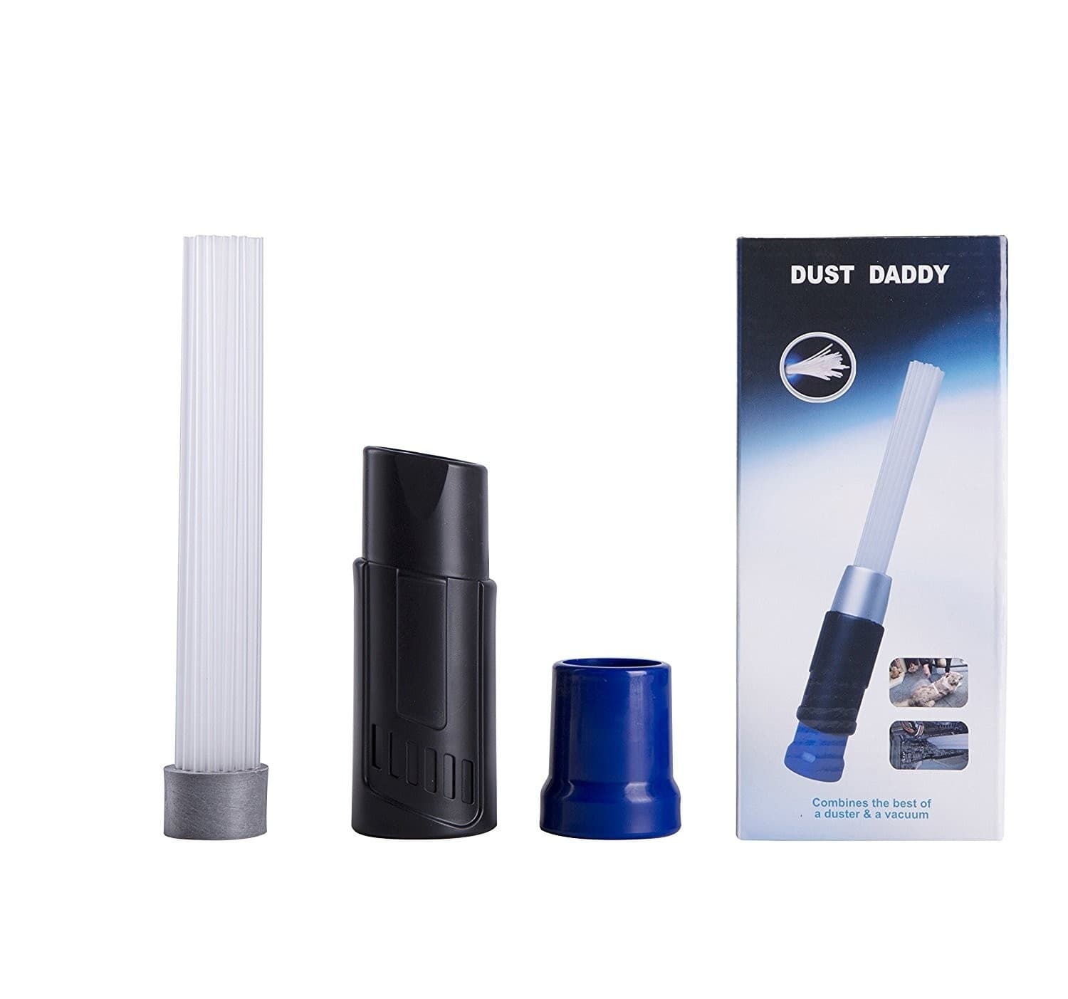 TESTINA UNIVERSALE PER ASPIRAPOLVERE DUST DADDY 30-35 MM DUSTY BRUSH SPAZZOLA - 2