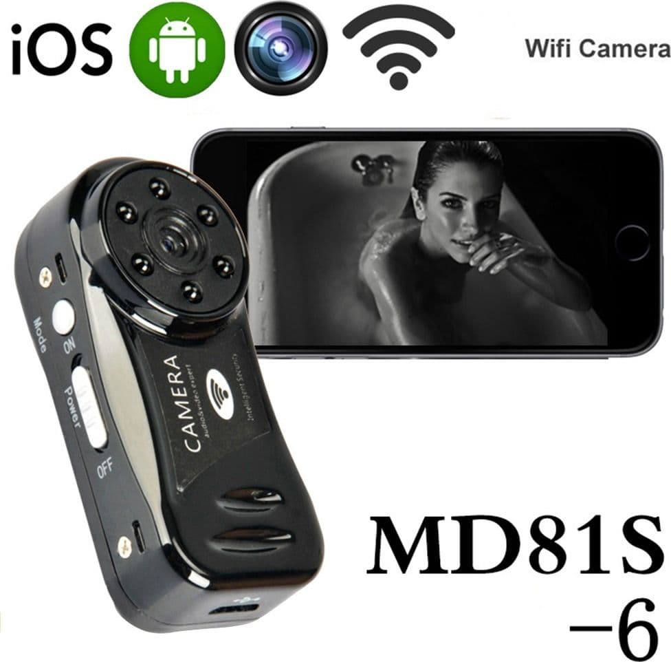 WIFI MiniDV Wireless telecamera con visione notturna ad infrarossi MD81S-6 - 2