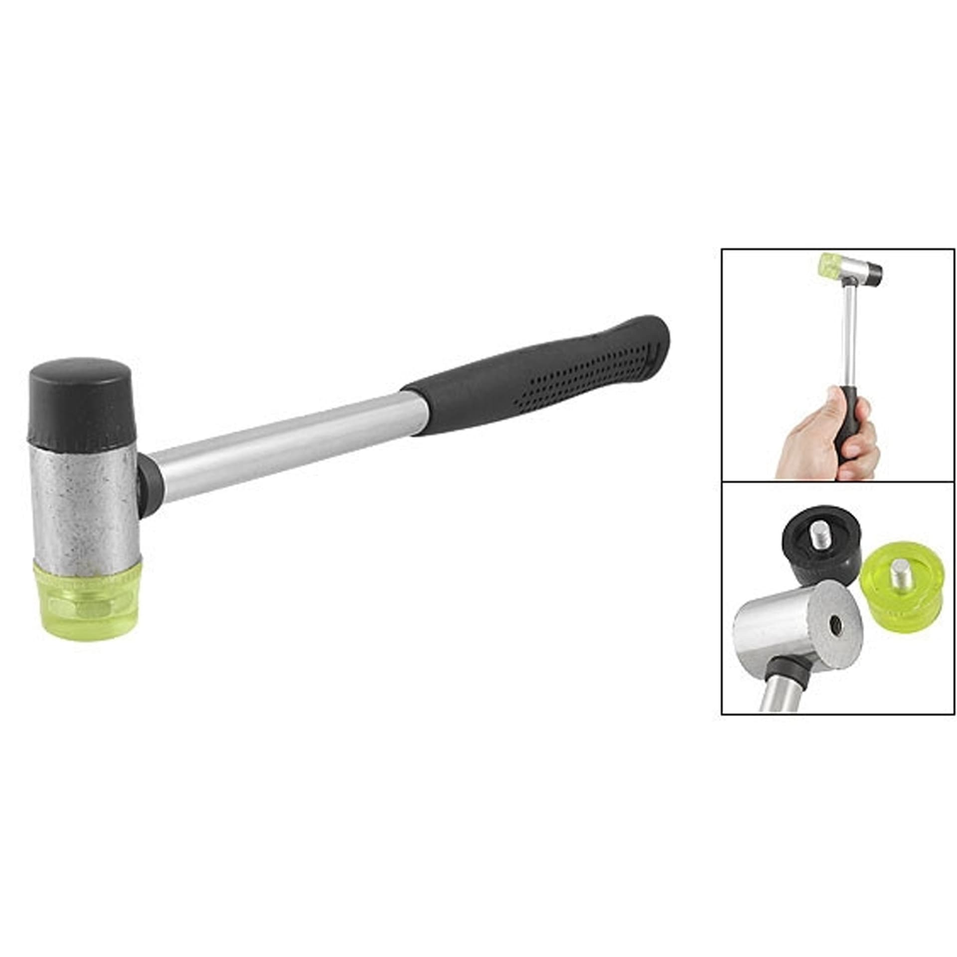 MARTELLO MAZZUOLO CON TESTA IN GOMMA E MANICO ERGONOMICO IN FIBRA E VETRO FIBER - 5