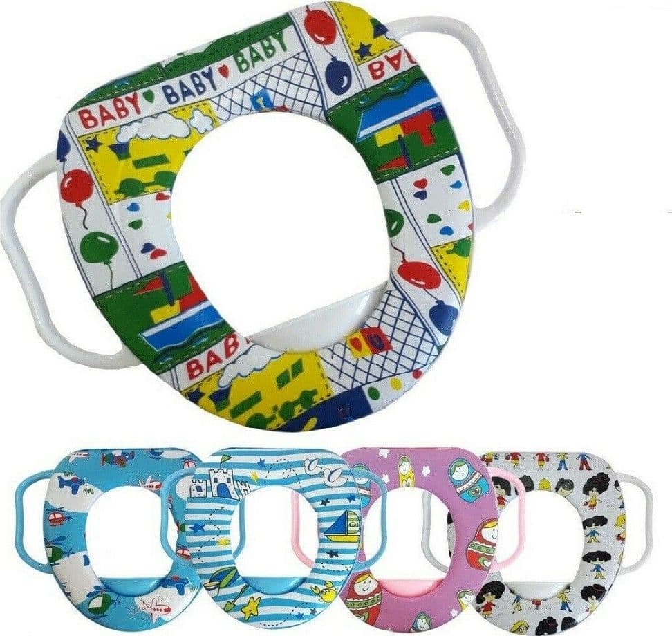 RIDUTTORE WC WATER PER BAMBINI SEDILE MORBIDO COPRIWATER FANTASIE VARIE 59783 - 2