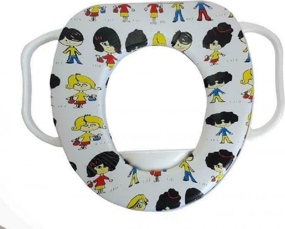 RIDUTTORE WC WATER PER BAMBINI SEDILE MORBIDO COPRIWATER FANTASIE VARIE 59783 - 7