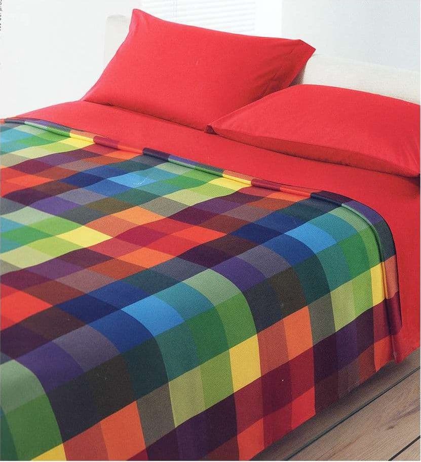 GABEL VALLESUSA COPRILETTO NON TRAPUNTATO WILSON IN PANAMA DI COTONE LETTO SINGOLO 1 PIAZZA – Multicolor – tessuto