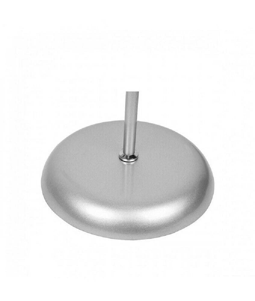 LAMPADA PIANTANA DA TERRA 180CM 2 BRACCI PARALUME LUCE ORIENTABILE CASA UFFICIO - 16