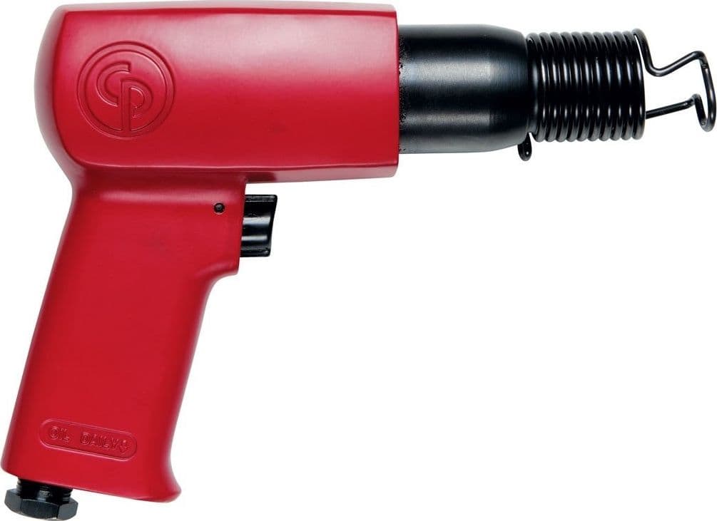 SCALPELLATORE AD ARIA MARTELLETTO PNEUMATICO COMPLETO DI 5 SCALPELLI DEMOLITORE - 3