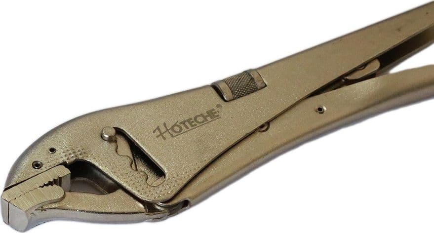 CHIAVE PINZA AUTOBLOCCANTE A SCATTO PRESSIONE REGOLABILE ACCIAIO 10" 250MM - 3