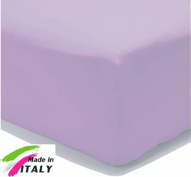 Lenzuola con Angoli elastici tinta unita letto matrimoniale Cotone - 33