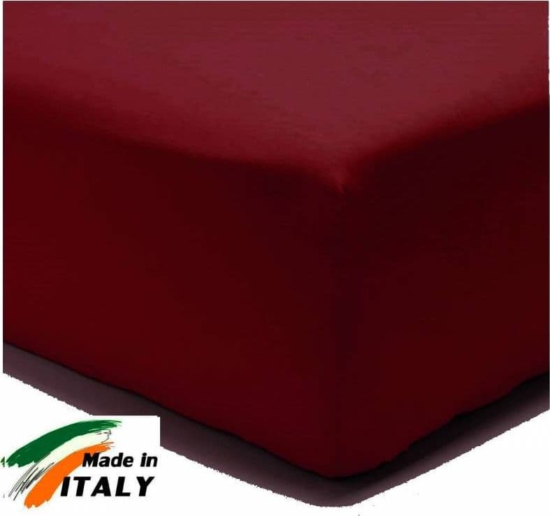 Lenzuola con Angoli elastici tinta unita letto matrimoniale Cotone - 37