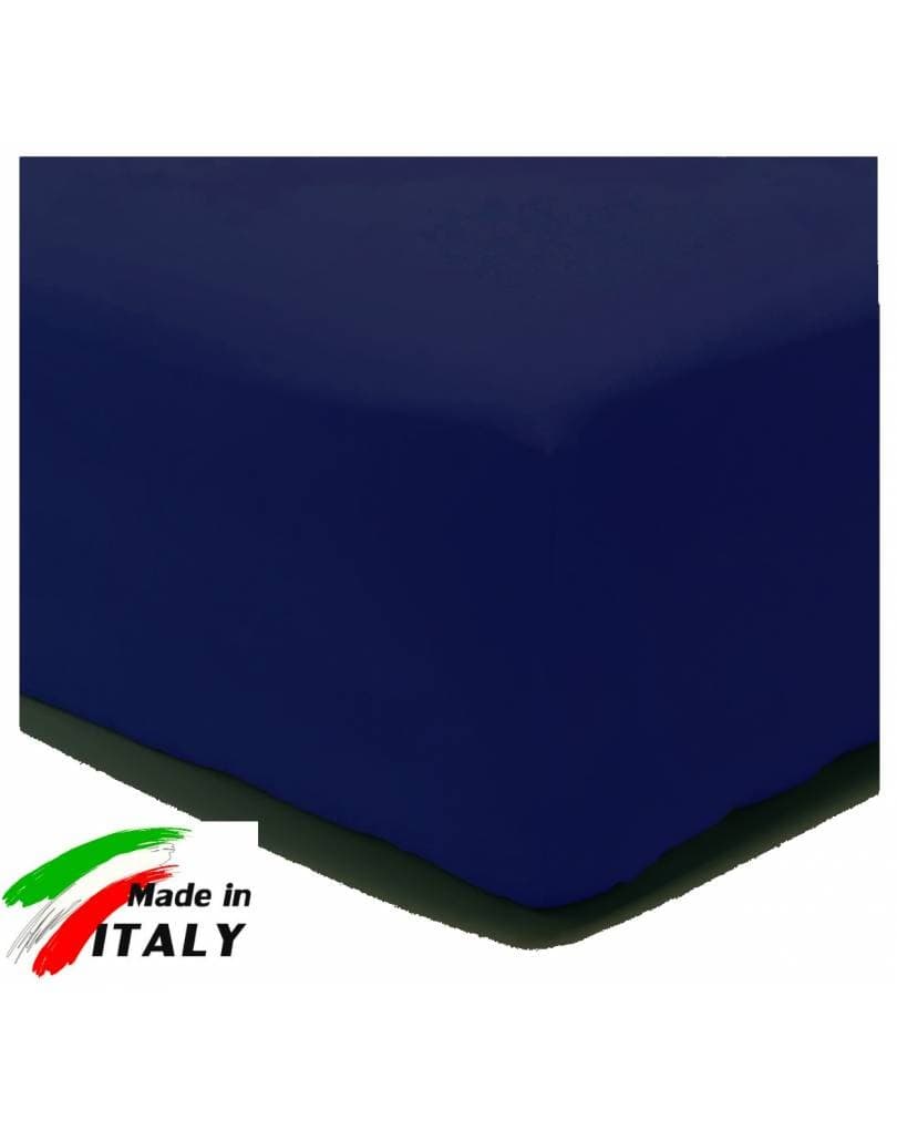 Lenzuola con Angoli elastici tinta unita letto matrimoniale Cotone - 38