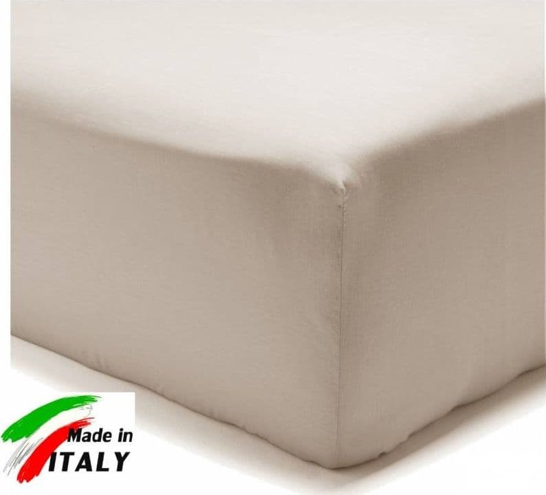 Lenzuola con Angoli elastici tinta unita letto matrimoniale Cotone - 27