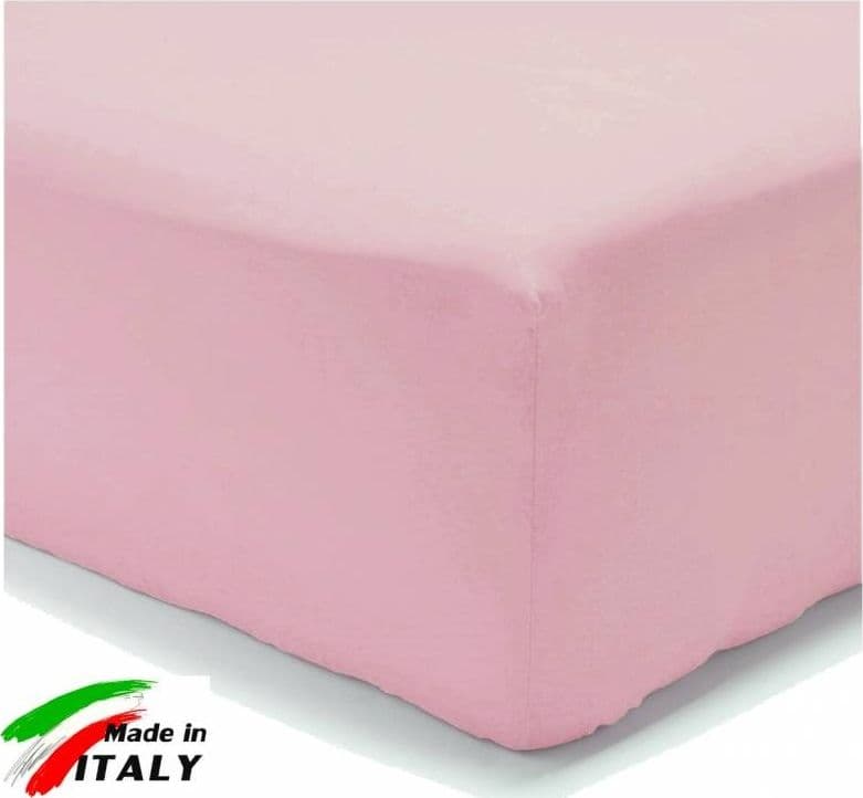 Lenzuola con Angoli elastici tinta unita letto matrimoniale Cotone - 24