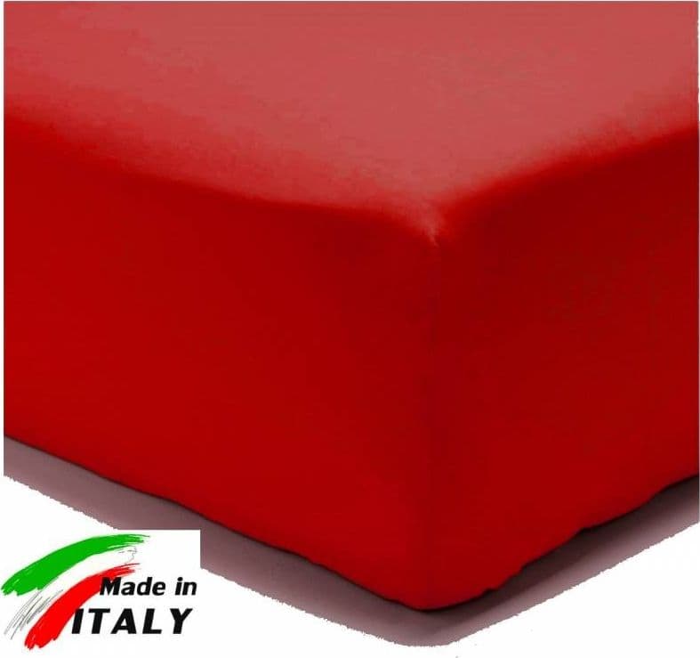 Lenzuola con Angoli elastici tinta unita letto matrimoniale Cotone - 30
