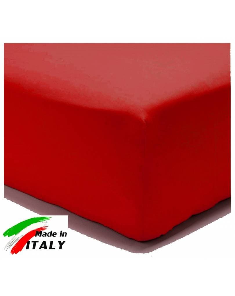 Lenzuola con Angoli elastici tinta unita letto matrimoniale Cotone - 30