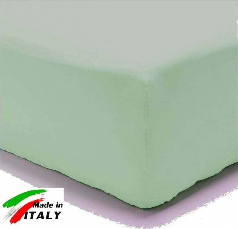 Lenzuola con Angoli elastici tinta unita letto matrimoniale Cotone - 22