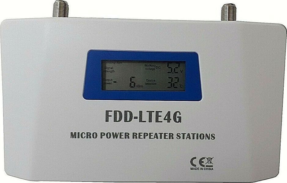 KIT RIPETITORE AMPLIFICATORE BOOSTER SEGNALE ANTENNA GSM DCS 4G FDD-LTE - 3