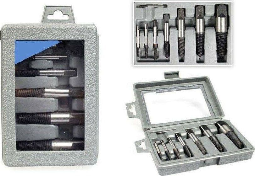 KIT 8 ESTRATTORI CONICI PER VITI BULLONI SPEZZATE PRIGIONIERI ESTRATTORE CONICO - 2