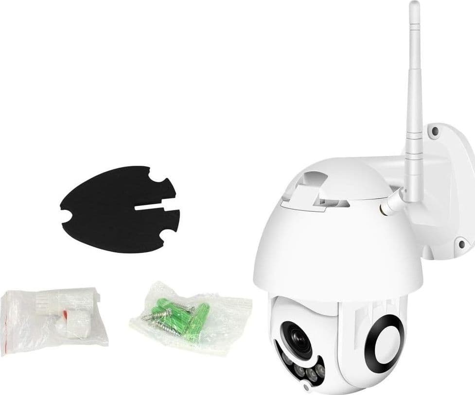 TELECAMERA IP CAMERA FULL HD 1080P WIRELESS MOTORIZZATA WIFI INTERNET DA ESTERNO - 4