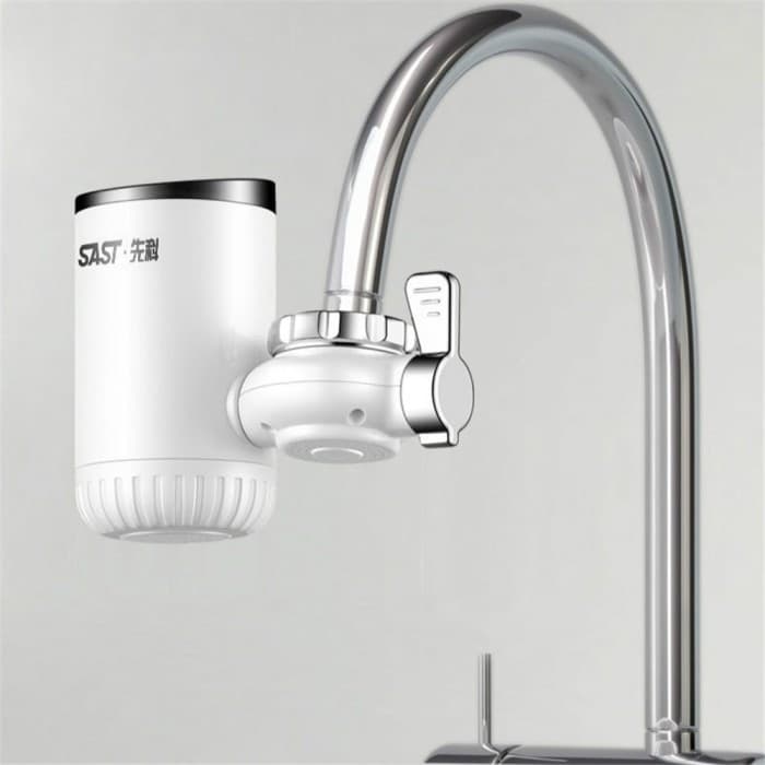 RUBINETTO ELETTRICO ISTANTANEO CALDAIA ACQUA CALDA CON DISPLAY FO-J09 - 5