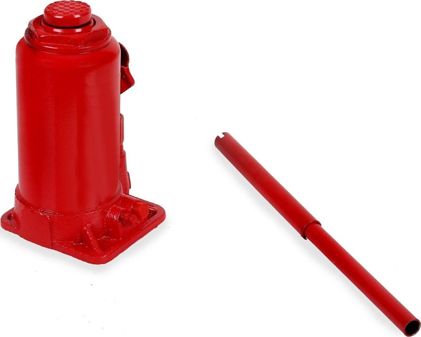 CRIC-SOLLEVATORE CRICK IDRAULICO A BOTTIGLIA 10 T TONNELLATE MARTINETTO MANUALE - 3