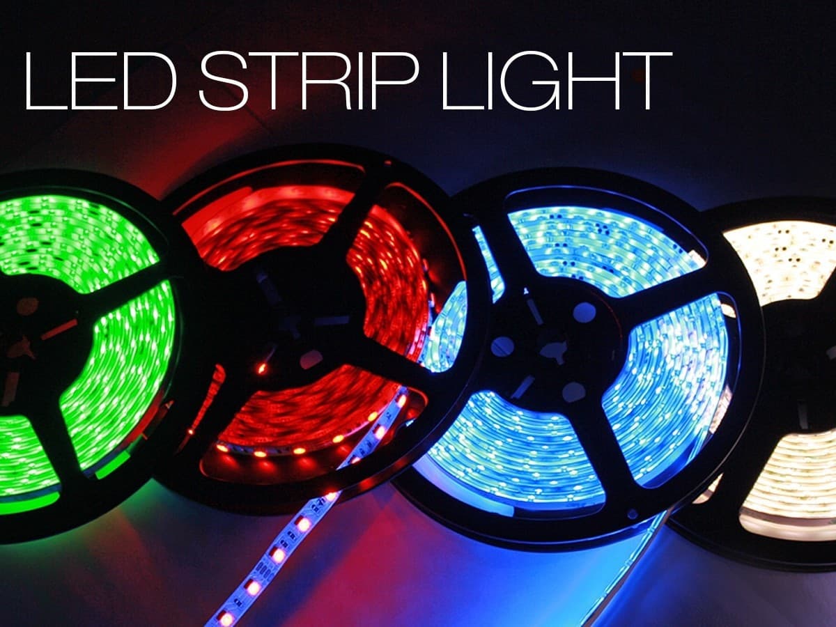 STRIP STRISCIA LED 5M 3528 5050 5630 300 LED IMPERMEABILE FREDDA CALDA RGB - 5
