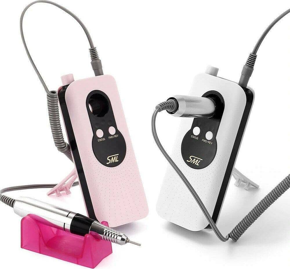 FRESA UNGHIE PORTATILE 35000 GIRI RICARICABILE MANICURE PEDICURE NAIL M6 - 5
