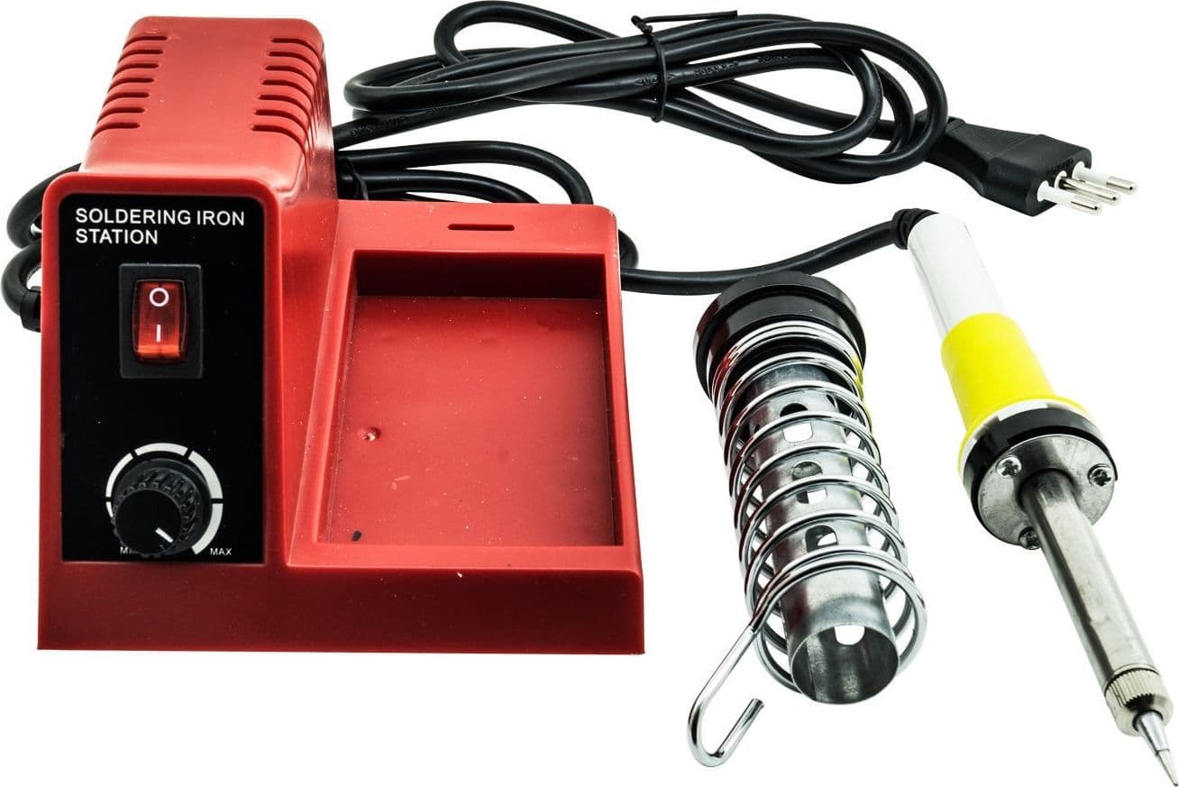 STAZIONE SALDANTE SALDATURA A STAGNO ANALOGICA SALDATORE 40W/8W CON 3 PUNTE JLT1 - 4