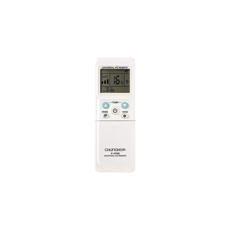 TELECOMANDO UNIVERSALE PER CONDIZIONATORE CLIMATIZZATORE ARIA CONDIZIONATA 1038E