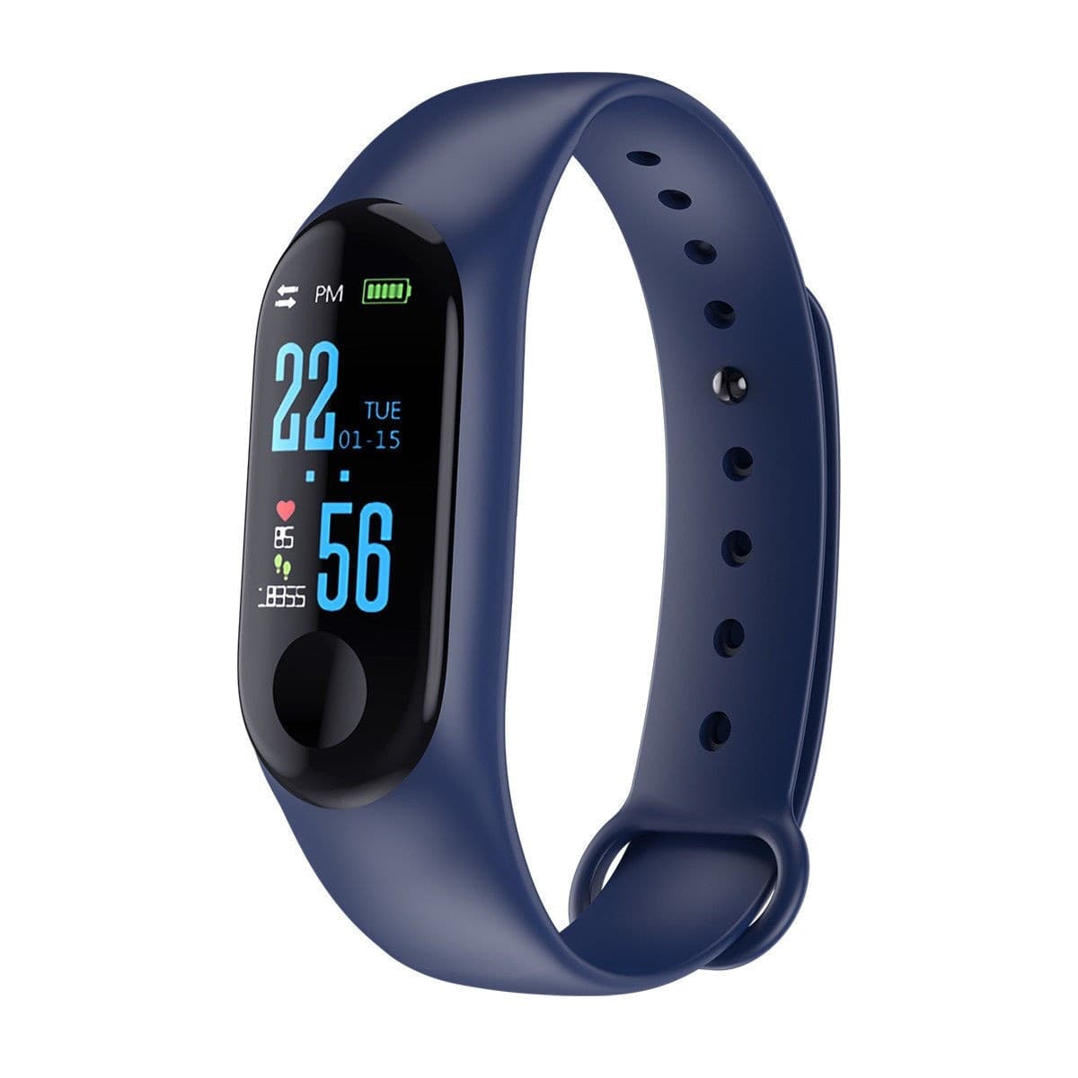 SMARTWATCH BRACCIALE OROLOGIO BLUETOOTH CARDIOFREQUENZIMETRO CONTAPASSI FITNESS - 3