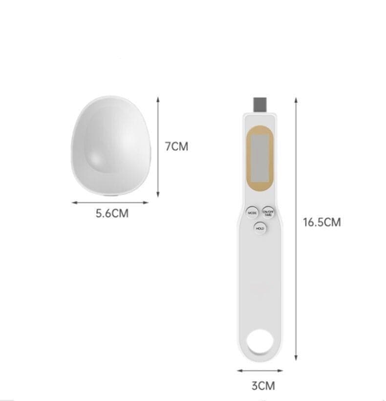 CUCCHIAIO CON BILANCIA INCORPORATA CON SCHERMO DIGITALE LCD - 5