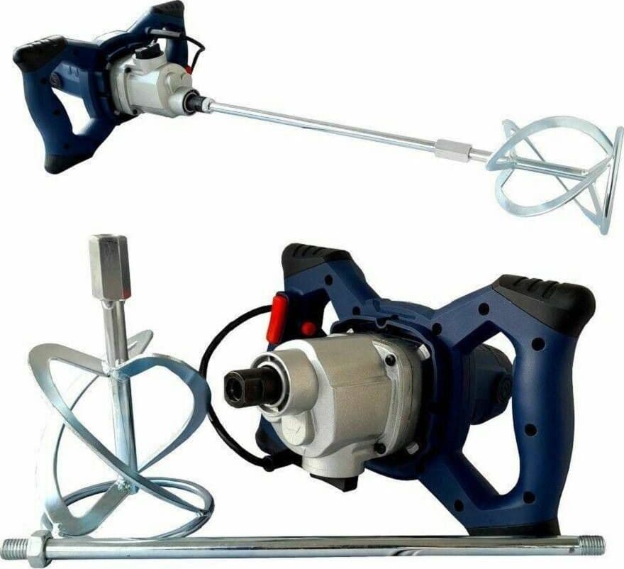 TRAPANO MISCELATORE MESCOLATORE CON FRUSTA PER COLLA E MALTA 1300W REHM-130C
