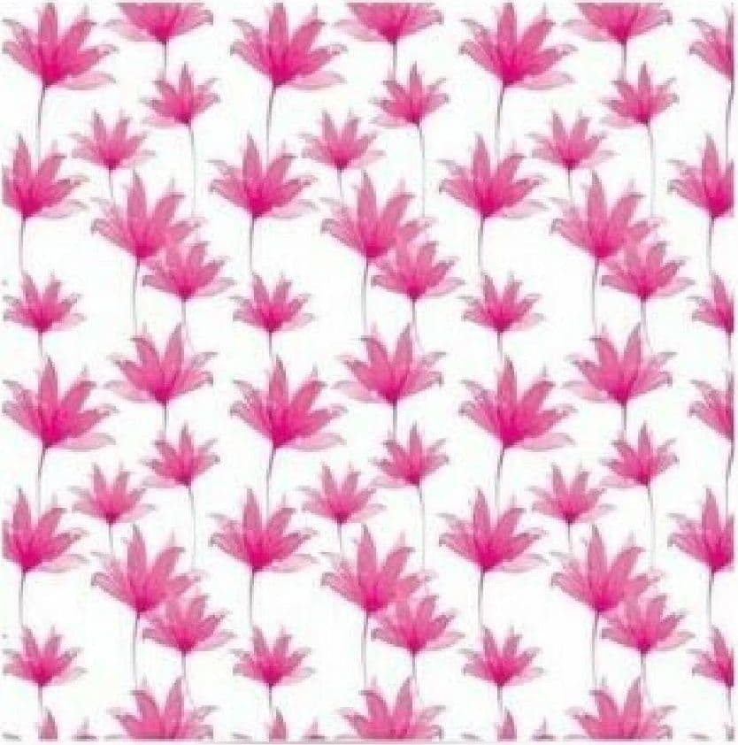 TENDA DOCCIA ANTIMUFFA IMPERMEABILE 180X200 CM CON ANELLI BAGNO FIORI ROSA 59803 - 3