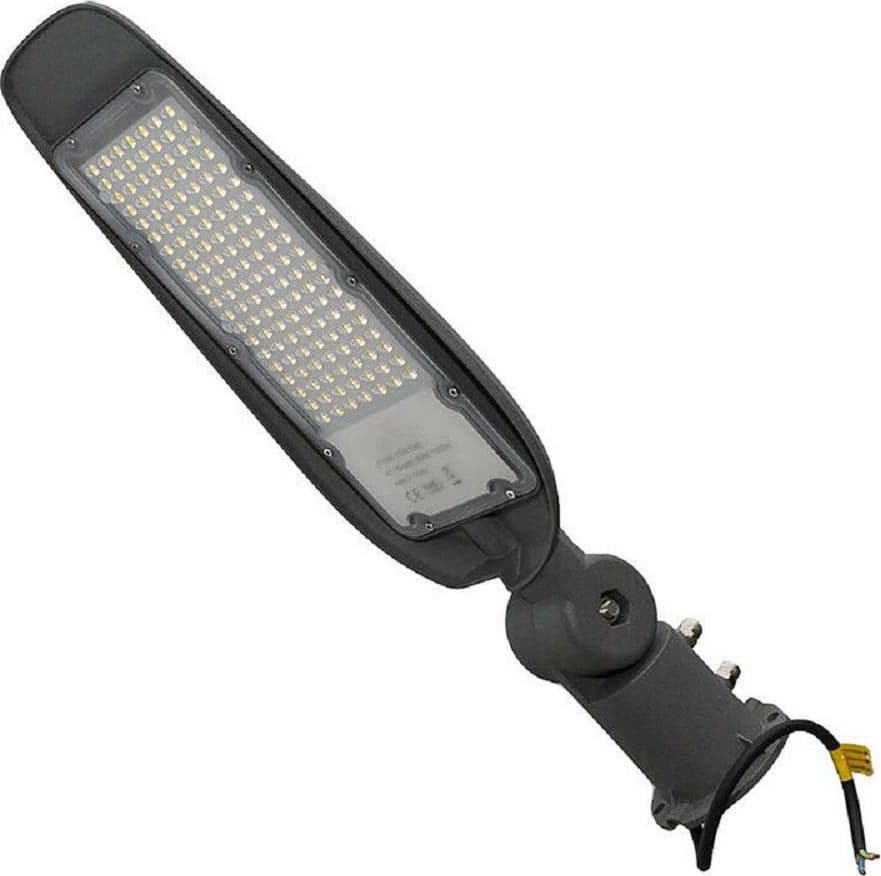FARO LED STRADALE 100 WATT LAMPIONE ARMATURA PER ESTERNO LUCE FREDDA 6500K IP65 - 2