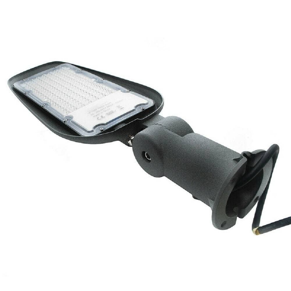 FARO LED STRADALE 100 WATT LAMPIONE ARMATURA PER ESTERNO LUCE FREDDA 6500K IP65 - 3